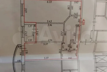 2-к. квартира, 60,5 м², 7/25 эт.